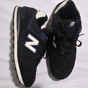 New Balance 574 Encap. Size 13. Black/White/Blue trim